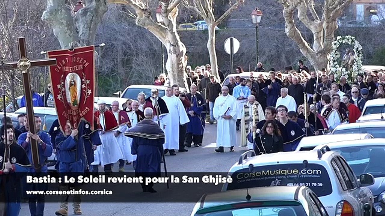 Bastia : Le Soleil revient pour la San Ghjisè