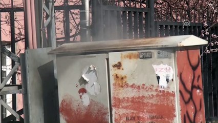 Elektrik trafosu patladı - KARS