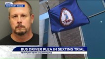 Substitute Bus Driver Pleads Guilty to Sexting Teen