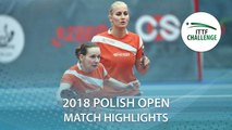 2018 Polish Open Highlights I Jeon Jihee/Yang Haeun vs Barbora B./Hana Matelova (Final)