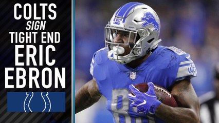 Eric Ebron Signs Two-Year Deal With Colts