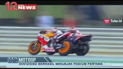 Dovizioso Berhasil Menjejak Podium Pertama