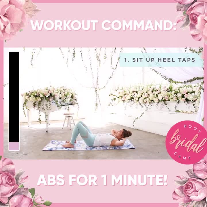 Workout Command: Abs for 1 Minute!