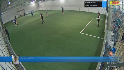 But de kevin  (7-4) - FC BELLATOR 2 Vs LE MILAN CASSE - 19/03/18 19:00 - LIGUE 3