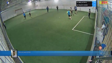 But de kevin  (8-4) - FC BELLATOR 2 Vs LE MILAN CASSE - 19/03/18 19:00 - LIGUE 3