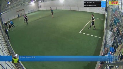 But de Maxime (8-5) - FC BELLATOR 2 Vs LE MILAN CASSE - 19/03/18 19:00 - LIGUE 3