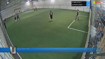 But de kevin  (11-6) - FC BELLATOR 2 Vs LE MILAN CASSE - 19/03/18 19:00 - LIGUE 3