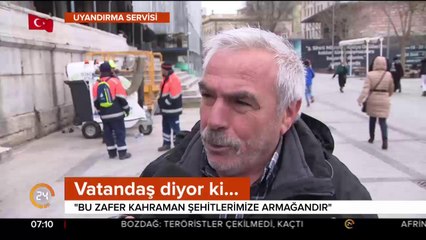 Vatandaştan Afrin zaferi yorumları