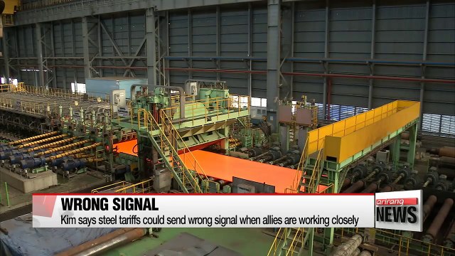 Seoul's Finance Minister asks Mnuchin to exempt South Korea from steel tariffs