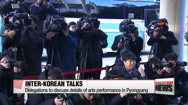 Inter-Korean talks begin over South Korean arts troupe performance in North Korea
