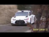Rally WRC Hyundai i20 test Neuville Gilsoul Monte Carlo 2017