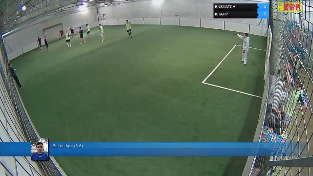 But de Igor (5-5) - ENSMATCH Vs KRAMP - 19/03/18 20:00 - LIGUE 3 - Poitiers Game Parc