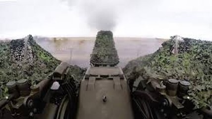 Romanian Anti-Aircraft Gun- Oerlikon GDF 35mm Twin Cannon Live Fire