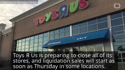 Toys R Us Reveals Closing Dates?
