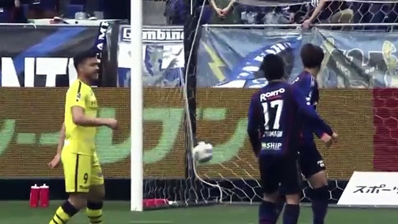 Gamba Osaka 2:2 Kashiwa (Japan. J League. 18 March 2018)