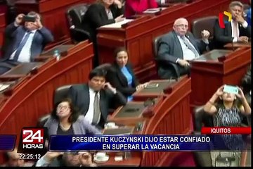 Descargar video: Iquitos: presidente Kuczynski dijo estar confiado en superar proceso de vacancia