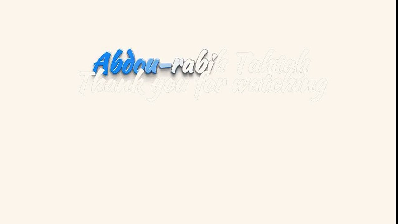 مقدمة قناتي على اليوتيوب