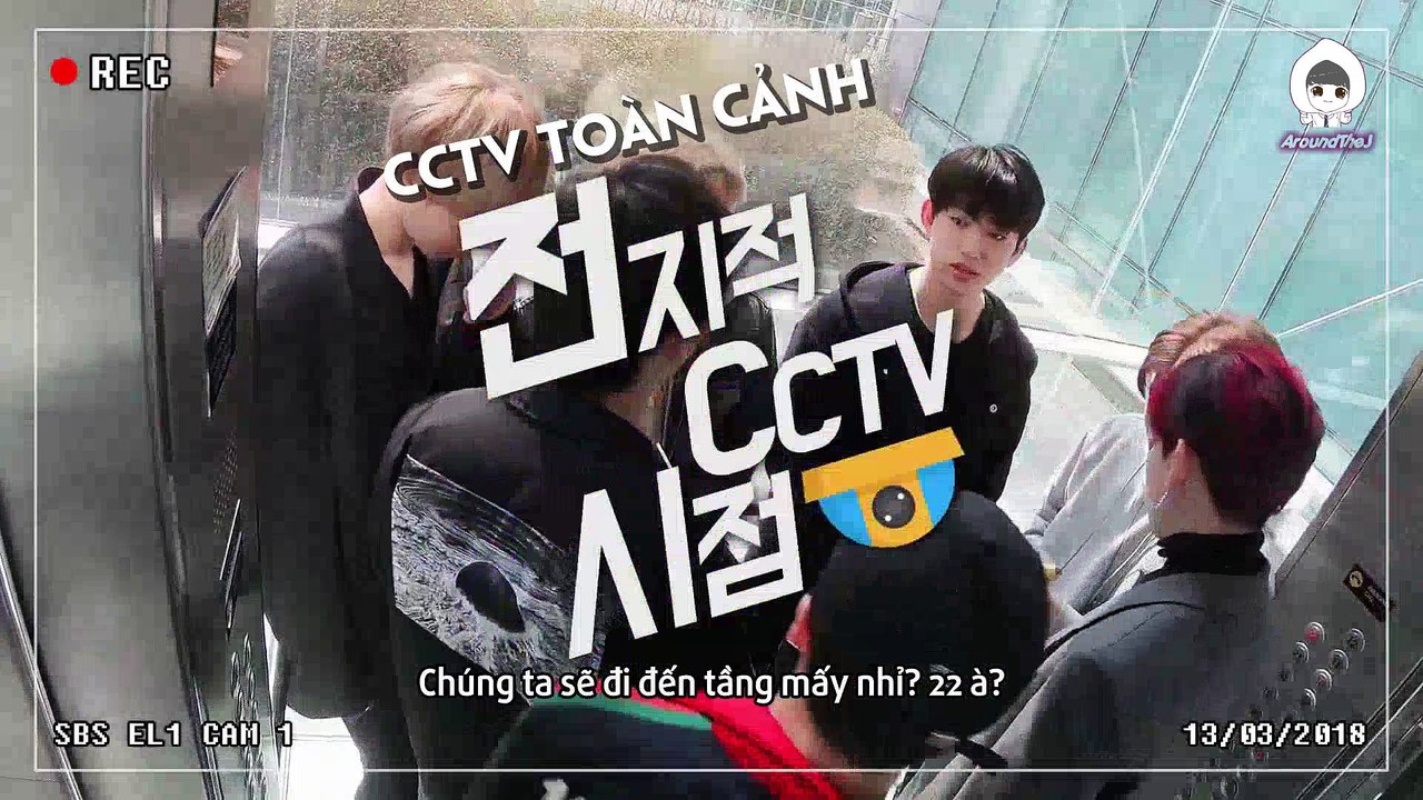 [VIETSUB][AroundTheJ] 180319 GOT7 Bang Unnie’s CCTV Elevator