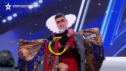 Dudu Friki | Audições PGM 01 | Got Talent Portugal 2018