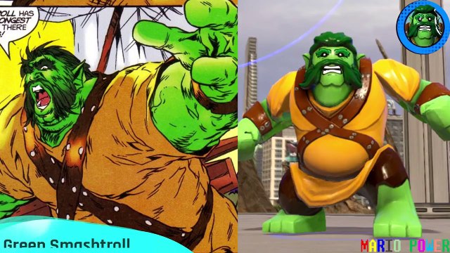 Lego Marvel Superheroes 2 - ALL CHARACTERS Side by Side (Comics VS Lego) Part 3 of 5