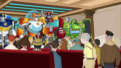 Transformers  Rescue Bots S04 E02 Bridge Building
