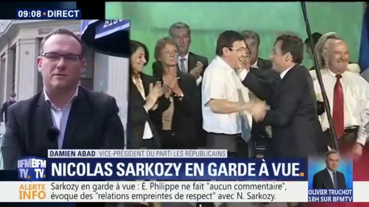 Damien Abad (vice-président LR) : “Il faut que la présomption d’innocence soit respectée”