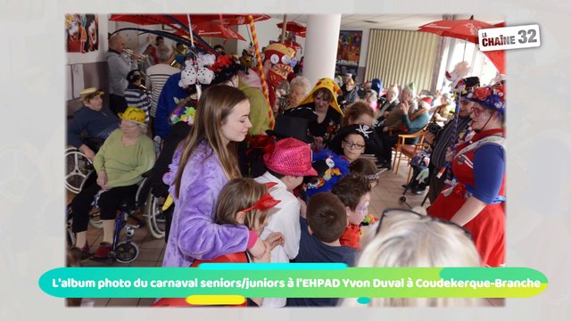 L'album photo du carnaval seniors/juniors à l'EHPAD Yvon Duval à Coudekerque-Branche