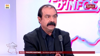 « On est en train de changer la nature de l’emploi et ça c’est un problème » avertit Philippe Martinez (CGT)