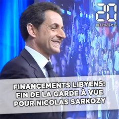 Financements libyens: Fin de la garde à vue pour Nicolas Sarkozy