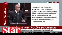 Cumhurbaşkanı Erdoğan: Afrin Operasyonu�na karşı çıkanlar şimdi ordumuzu tebrik ediyor