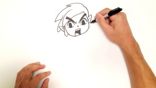 How to Draw Link from Legend of Zelda