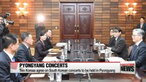 North Korea agrees to hold 2 South Korean pop concerts in April