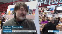 Salon du livre : les auteurs russes regrettent le boycott d'Emmanuel Macron