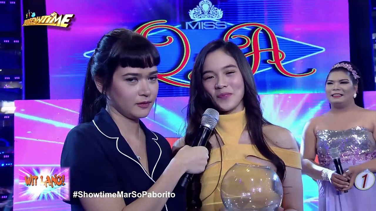 It's Showtime Miss Q & A: "Ate Girl's" sweet message to Vice