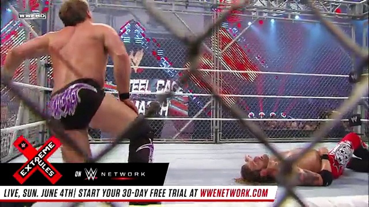Edge vs Chris Jericho - Steel Cage Match - Extreme Rules 2010