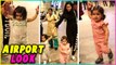 Karanvir Bohra's Baby Girls Rock The AIRPORT LOOK | Karanvir Bohra Daughters Latest Video