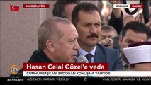 Hasan Celal Güzel'e veda