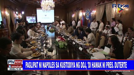 Download Video: #PTVNEWS: Paglipat ni Napoles sa kustodiya ng DOJ, 'di hawak ni Pangulong #Duterte