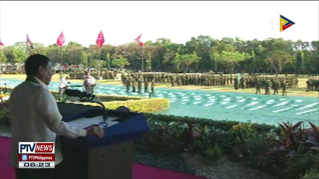 #PTVNEWS: Pangulong #Duterte, dumalo sa ika-121 anibersaryo ng PHL Army