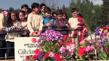 Şehitlikte 'Değerler Eğitimi' dersi - AMASYA