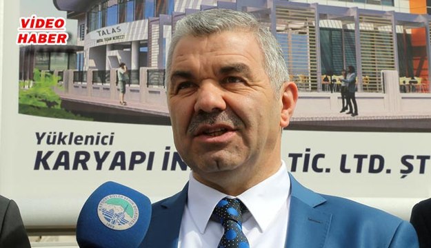 (20 Mart 2018) TALAS’A RENK KATACAK BAŞKAN ÇELİK, TALAS SOSYAL YAŞAM MERKEZİ İNŞAATINDA İNCELEMELERDE BULUNDU