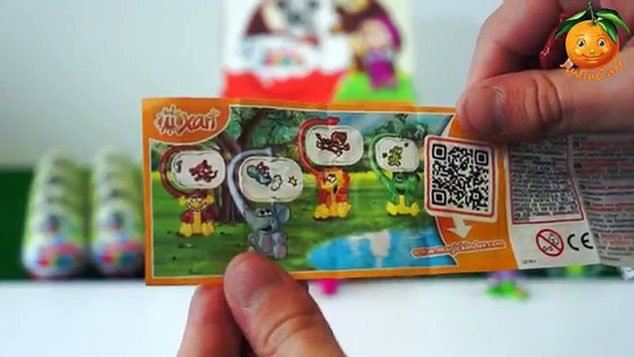 Киндер Сюрприз Маша и Медведь new Masha And The Bear Kinder Surprise Eggs