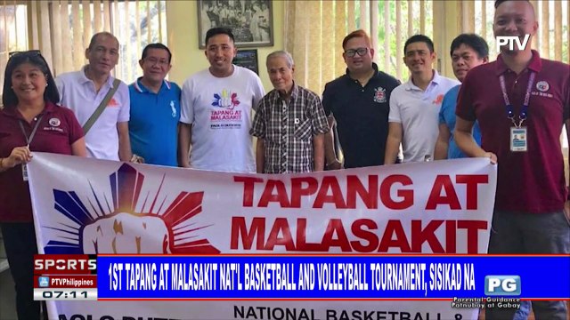 SPORTS BALITA: 1st Tapang at Malasakit Nat'l Basketball and Volleyball Tournament, sisikad na