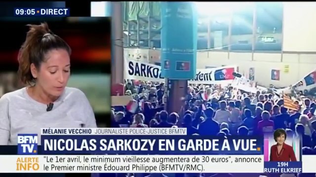 Nicolas Sarkozy en garde à vue dans l'enquête sur le financement libyen de la campagne 2007