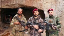 AA, teröristlerin Afrin merkezindeki tünellerini görüntüledi (2) - AFRİN