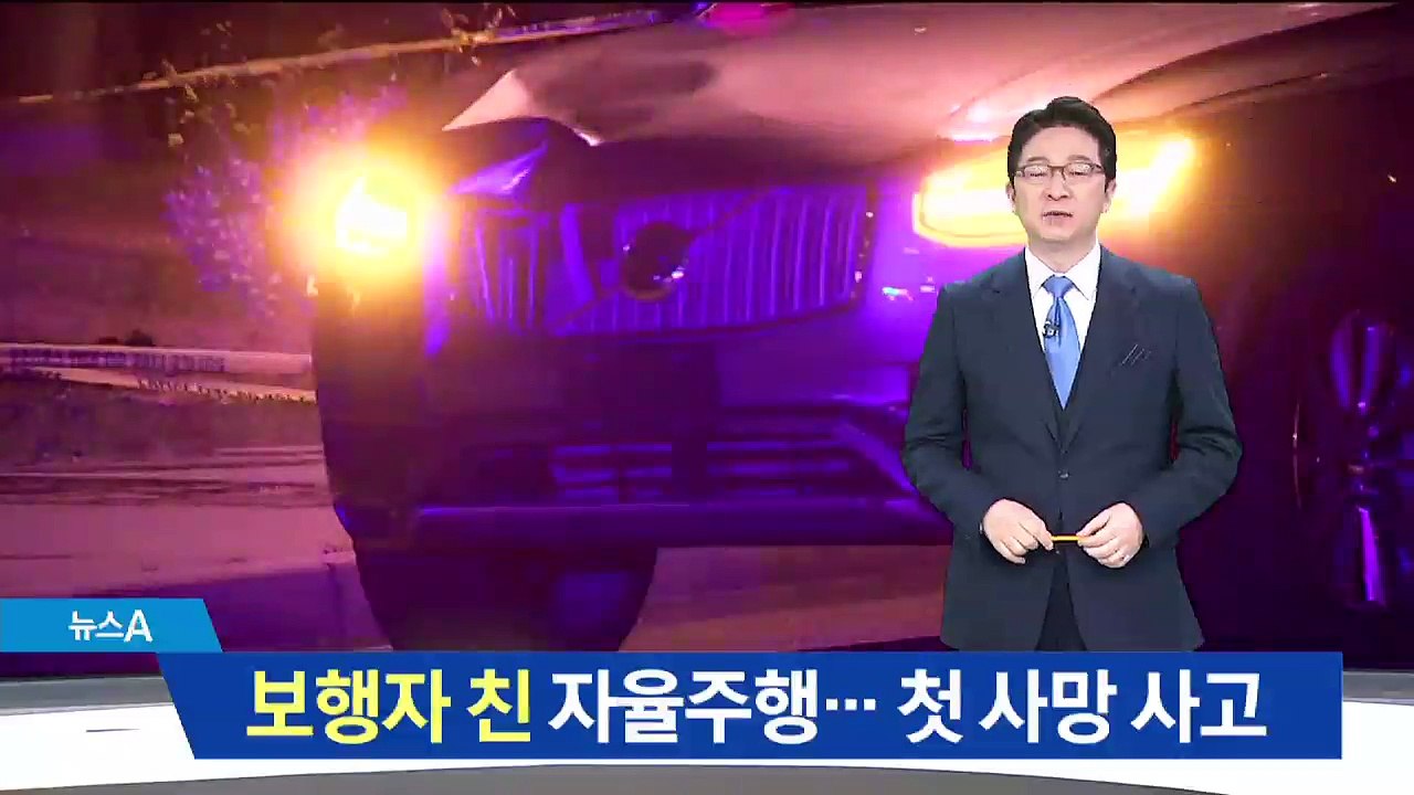 자율주행차에 보행자 첫 사망…‘안전 멈춘 우버’