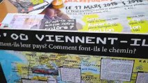 Manifestation de soutien aux migrants à Auxerre