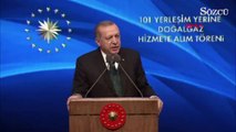 Erdoğan 101 İlçeye Doğalgaz Dağıtım Töreni'nde konuştu