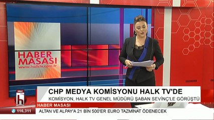 CHP Medya Komisyonu Halk TV'yi ziyaret etti