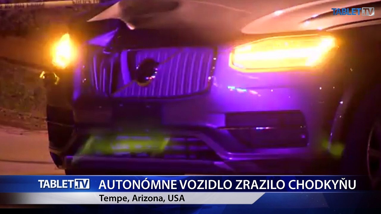 Samojazdiace auto taxislužby Uber zrazilo a zabilo chodkyňu v Arizone